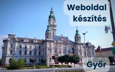 Weboldal készítés Győr
